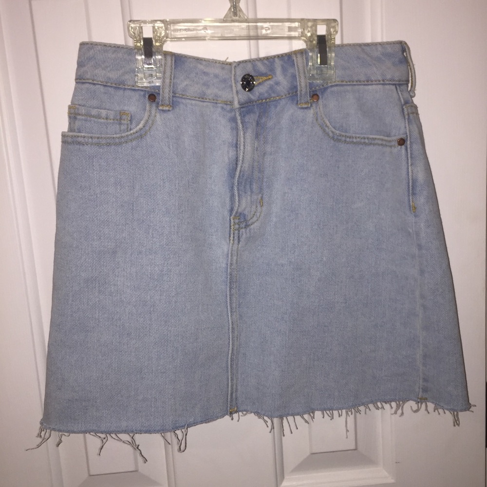 Pacsun Denim Mini Skirt (Size 24)